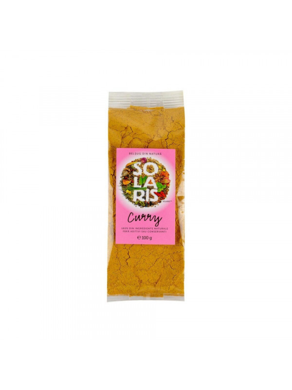 CONDIMENT-CURRY 100gr SOLARIS