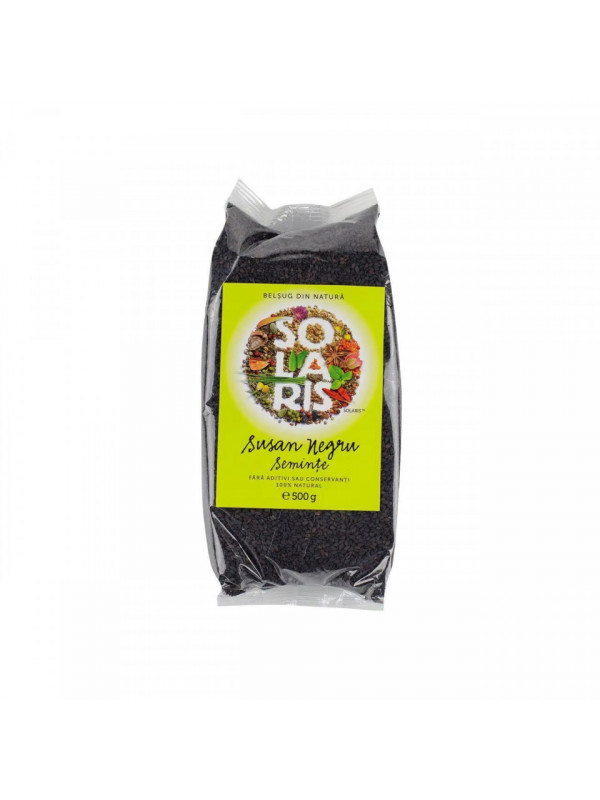 CONDIMENT-SUSAN NEGRU SEMINTE 500g SOLARIS