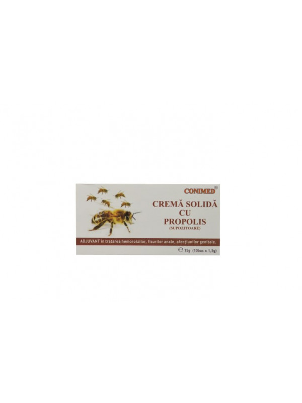 Conimed supozitoare cu propolis 10x1.5g elzin plant