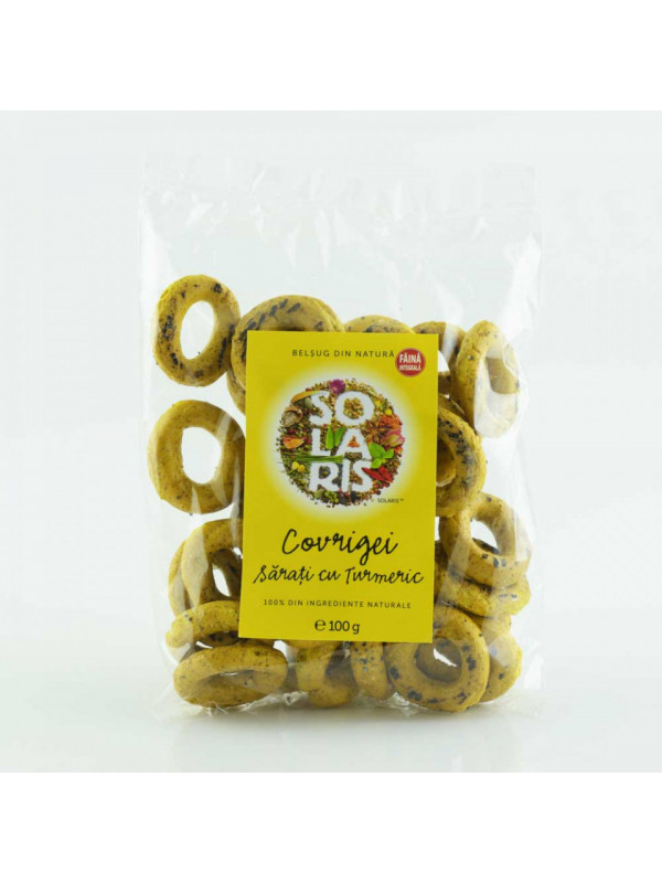 COVRIGEI SARATI CU TURMERIC 100g SOLARIS