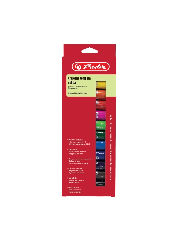 CREIOANE TEMPERA SOLIDA 10G SET 12