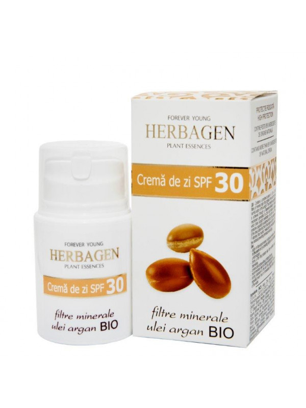 Crema spf 30 zi filtre min.&ul.argan 50gr