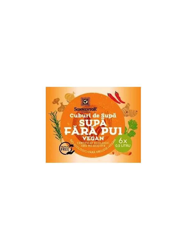 Cub supa "fara pui" vegan eco 6cuburi/60gr sonnentor