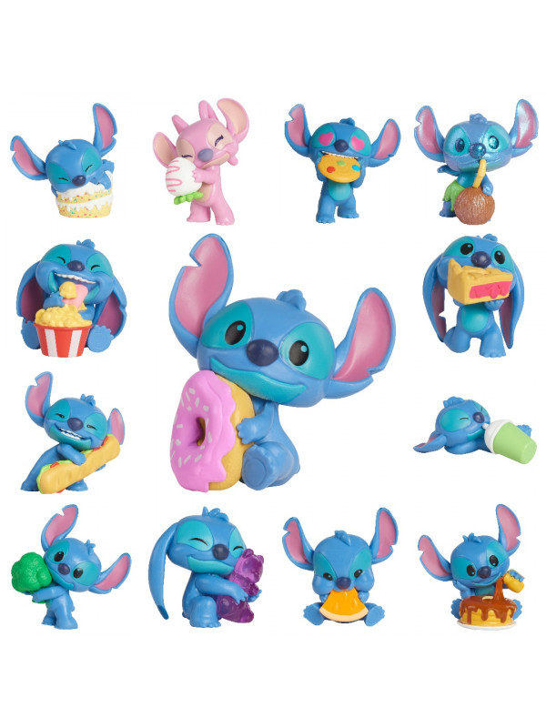 Disney Stitch - Mini-figurina ascunsa in capsula, Feed Me S3