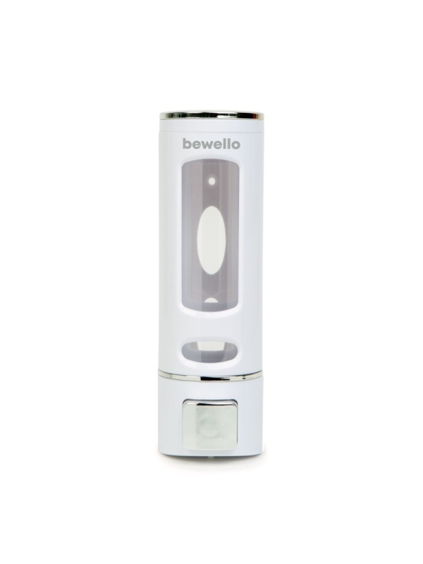 Dozator de săpun - actionat manual - 400 ml - montat pe perete - alb