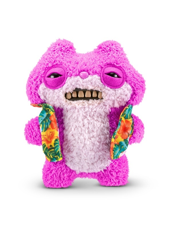 Fuggler - Jucarie de plus, 23 cm - Ciudateii in vacanta, Sketchy Squirrel - pink