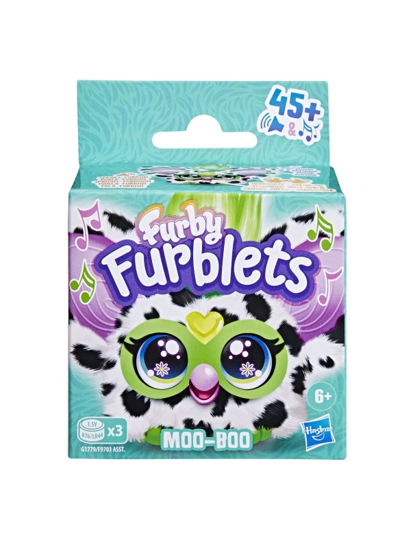 FURBY FURBLETS JUCARIE INTERACTIVA MOO-BOO