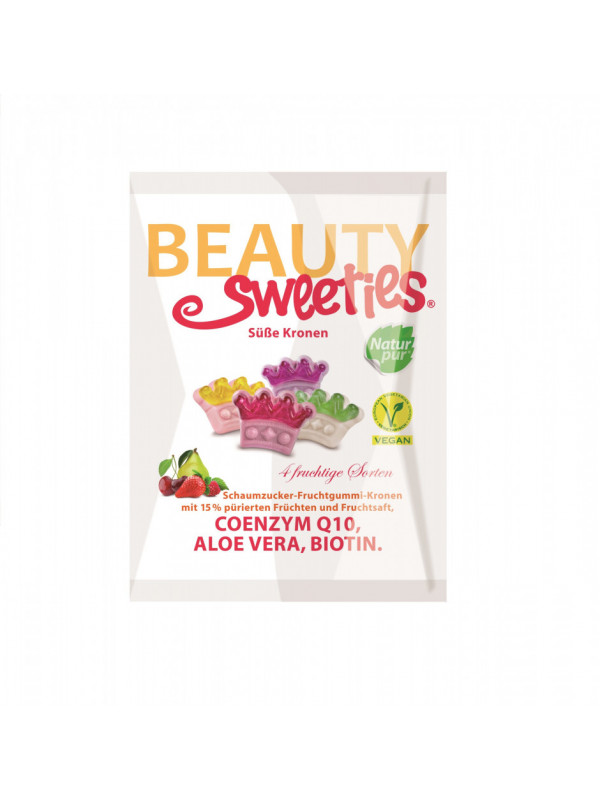 Jeleuri gumate cu coenzima Q10 cu piure si suc din fructe, aloe vera si biotina 125g