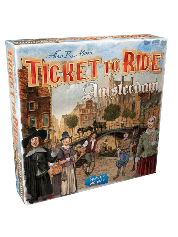 Joc de societate Ticket to Ride Amsterdam, limba engleza