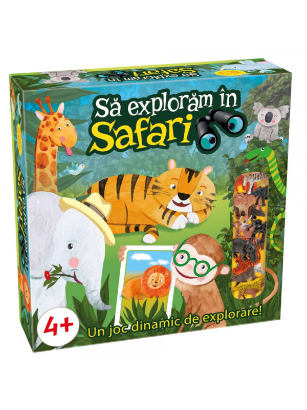 Joc educativ Sa exploram in safari!