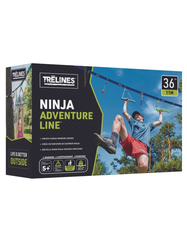 Joc exterior - Funie echilibru Ninja Adventure (11 metri)