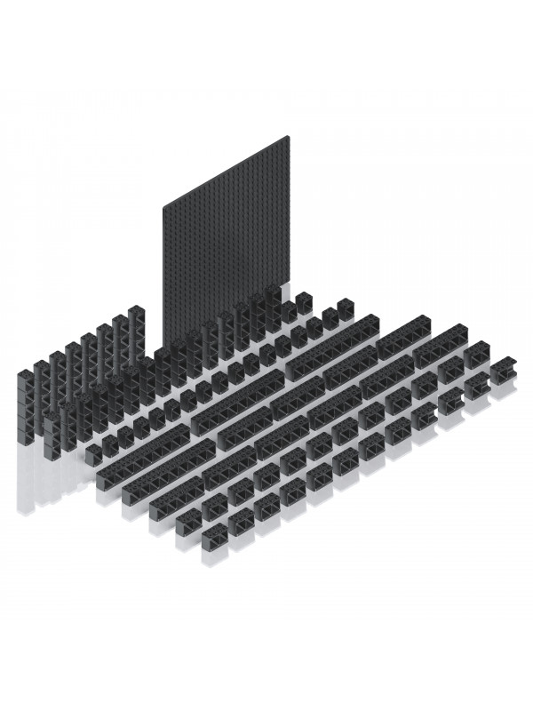 Jucarie Piese de constructie Set M Hubelino (78 piese)