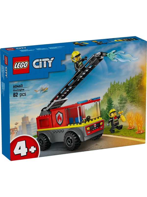 LEGO CITY CAMION DE POMPIERI CU SCARA 60463