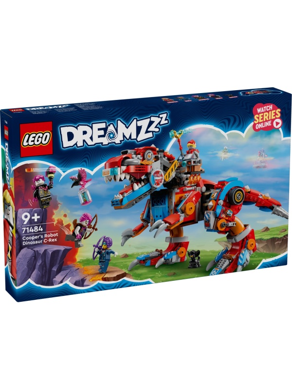 LEGO DREAMZZZ DINOZAURUL ROBOT C REX AL LUI COOPER 71484