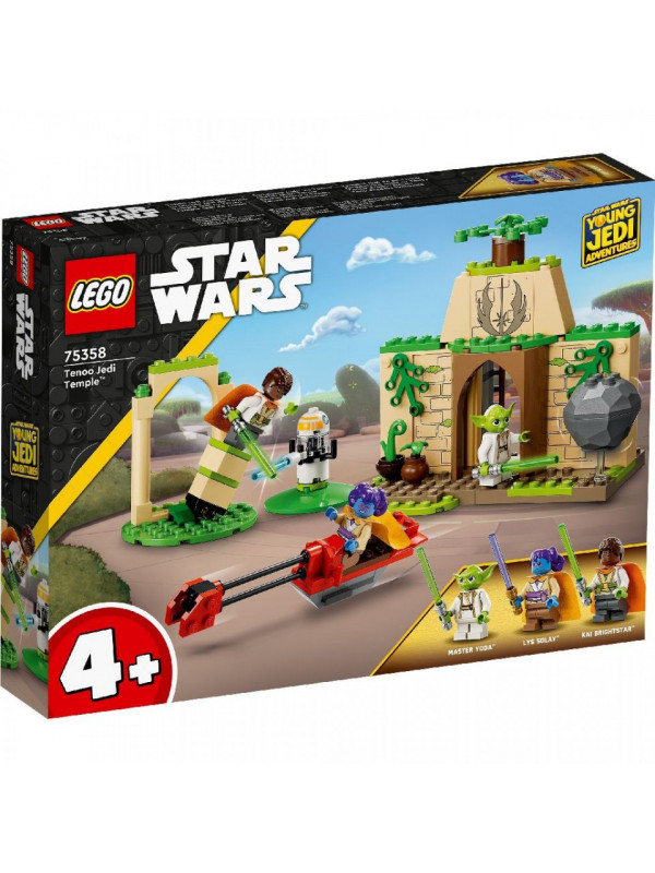 Lego star wars templul jedi de pe tenoo 75358