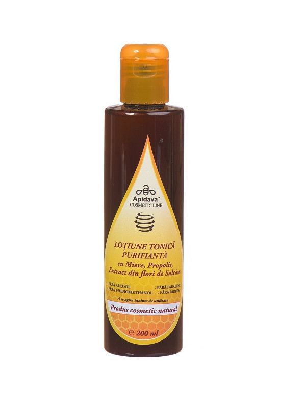Lotiune tonica purifianta 200ml apidava