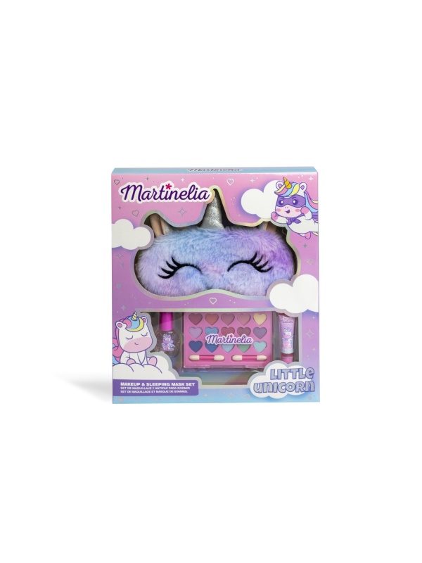 MARTINELIA LITTLE UNICORN SET INFRUMUSETARE CU MASCA DE DORMIT
