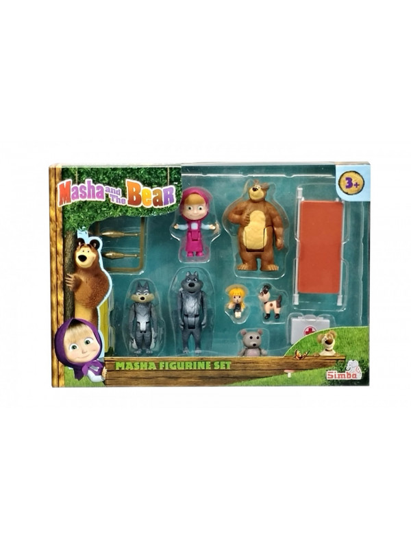 MASHA SET 7 MINIFIGURINE