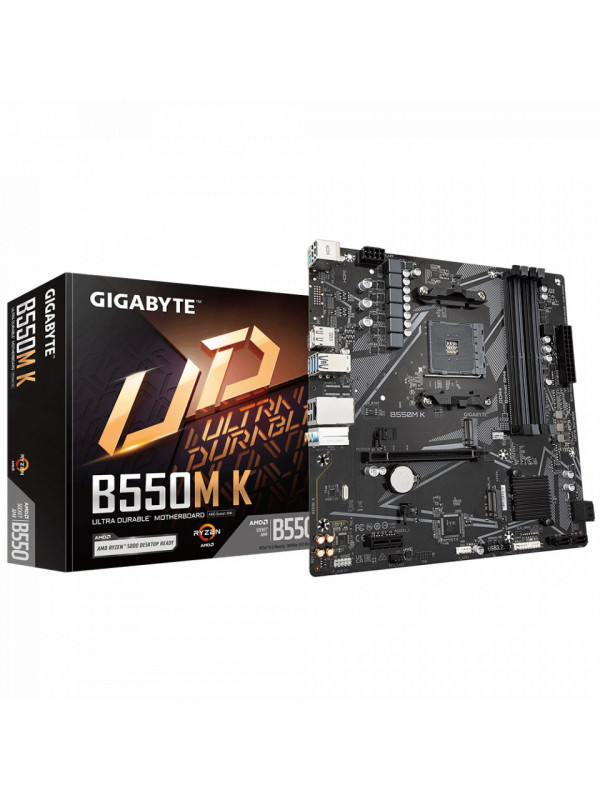 Mb gigabyte b550m k am4 ddr4