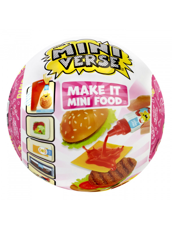 MGA’S MINIVERSE MINI FOOD DINER S3 SET SURPRIZA