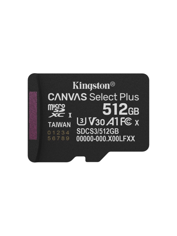 MICROSDXC 512GB SELECT + SDCS3/512GBSP