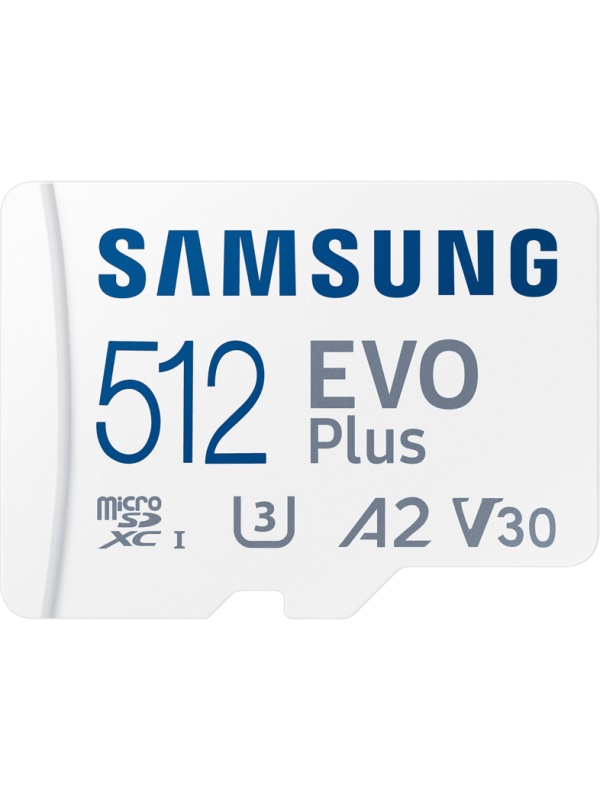 MICROSDXC EVO 512GB CL10 UHS1 W/ AD SM