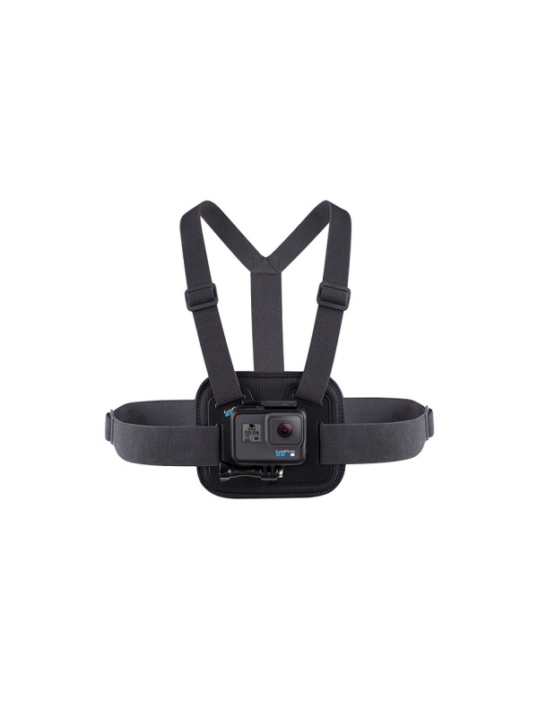 Montura GoPro Chesty, fixare pieptDimensiuni: 23x139x120mm, Greutate: 140g