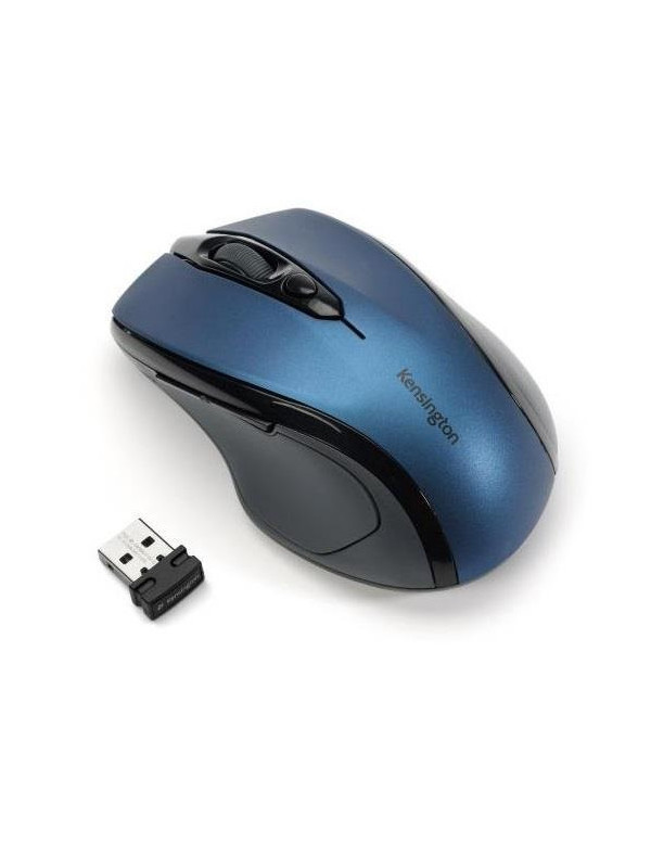 Mouse optic wireless Kensington Pro Fit Mid Size albastru safir