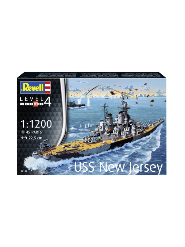 Navomodel Battleship USS New Jersey