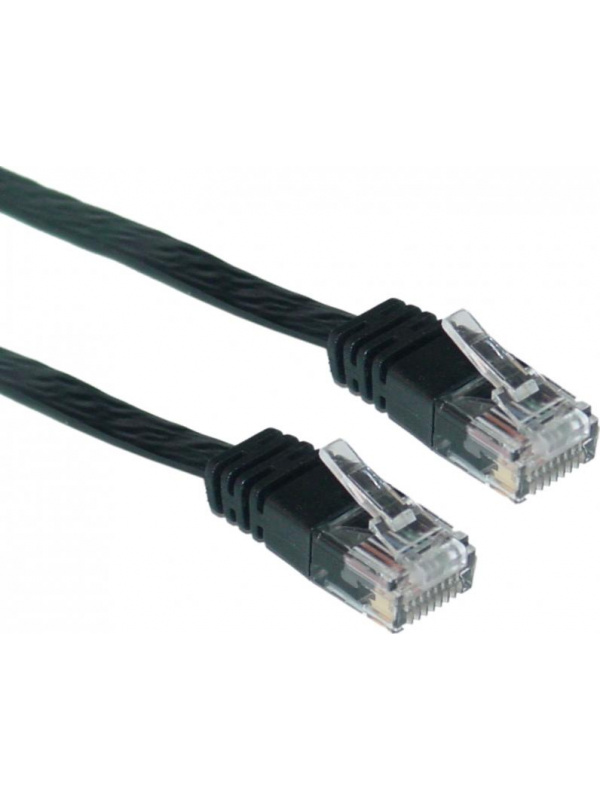 PATCH CORD UTP SPACER CAT5E 3M NEGRU