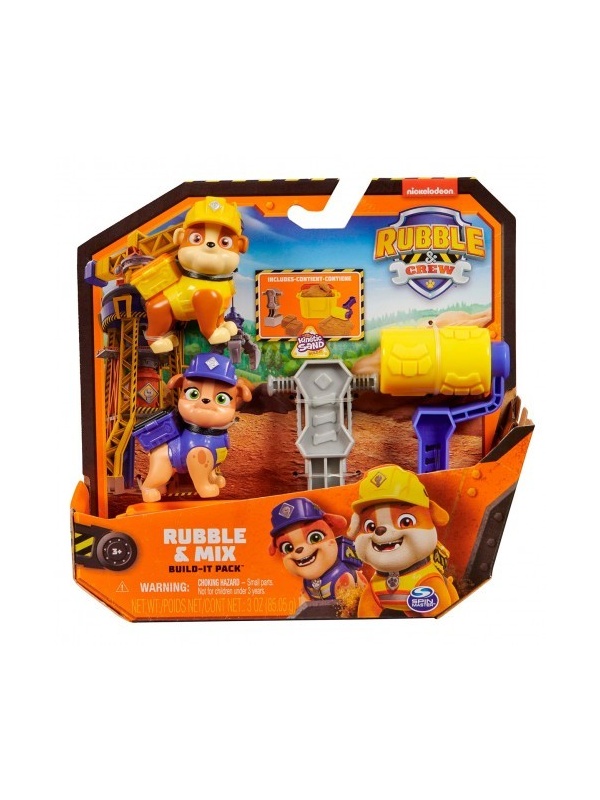 PATRULA CATELUSILOR ECHIPA RUBBLE SET 2 FIGURINE RUBBLE SI MIX