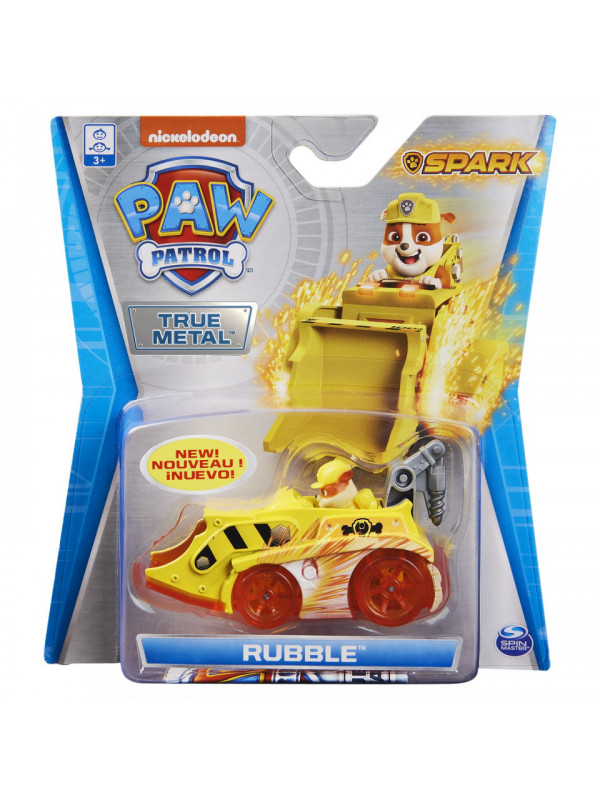 Patrula catelusilor macheta metalica spark rubble