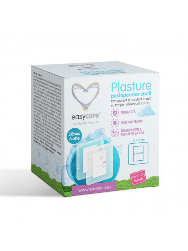PLASTURE POSTOPERATOR STERIL 10X10CM