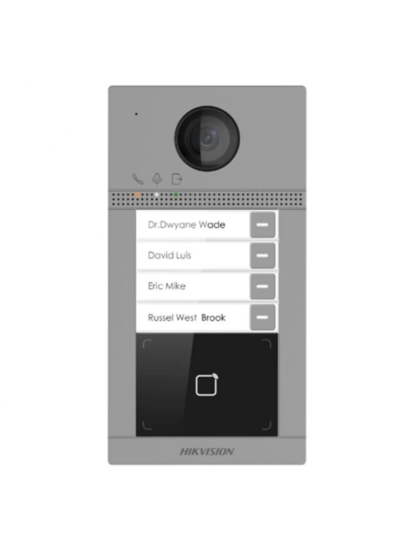 POST VIDEOINTERFON 4 X BUTON APELARE
