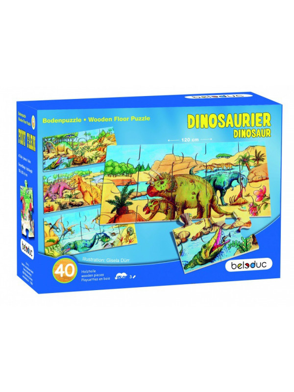 Puzzle de podea Dino Beleduc