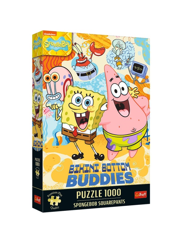 PUZZLE TREFL 1000 PREMIUM PLUS SPONGEBOB SQUAREPANTS