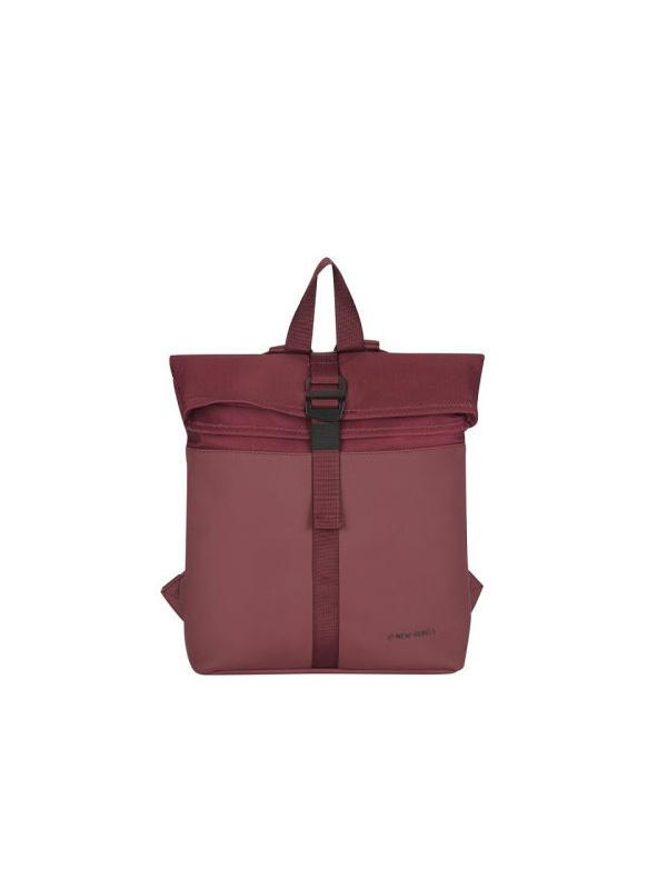 RUCSAC NEW REBELS BRUCE-LOS ANGELES ROLLTOP, DIMENSIUNI 27/8/33 CM, CULOARE BURGUNDY