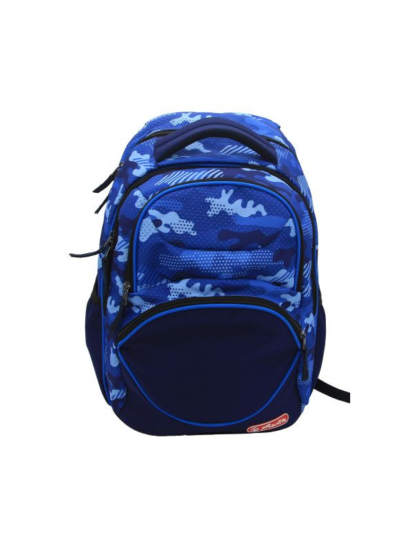 RUCSAC, ZIPPER CUBE, DIMENSIUNE 43X29X22 CM, MOTIV BLUE ARMY