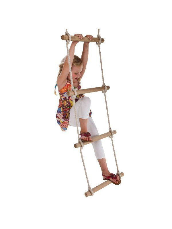 Scara De Catarat Din Sfoara Wooden Rungs Cu 5 Trepte KBT