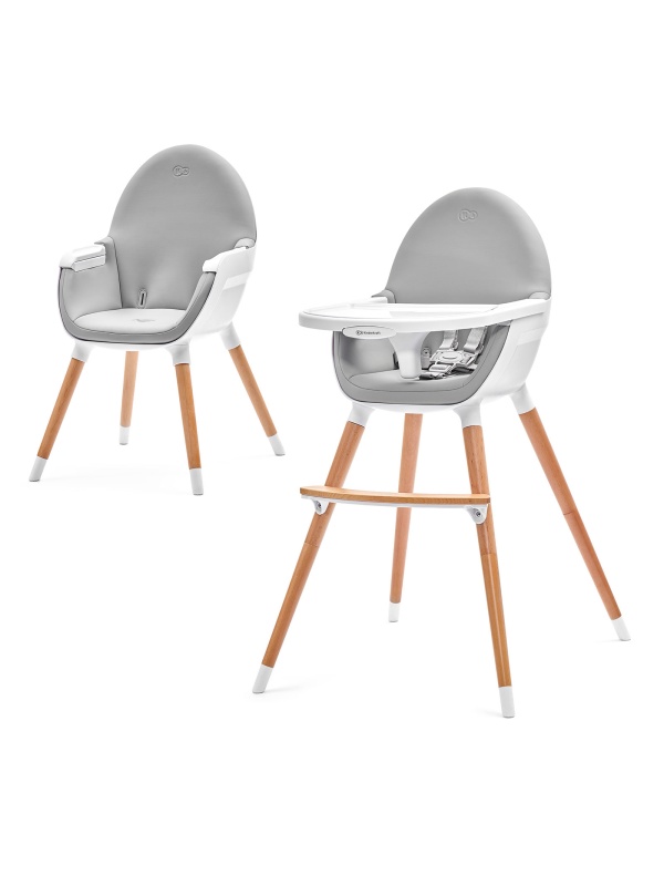 SCAUN DE MASA KINDERKRAFT FINI, 2 IN 1, GREY