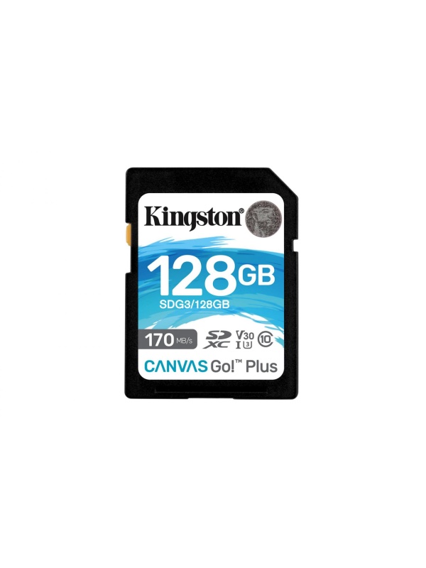 SD CARD KS 128GB CL10 UHS-I CANV GO PLUS