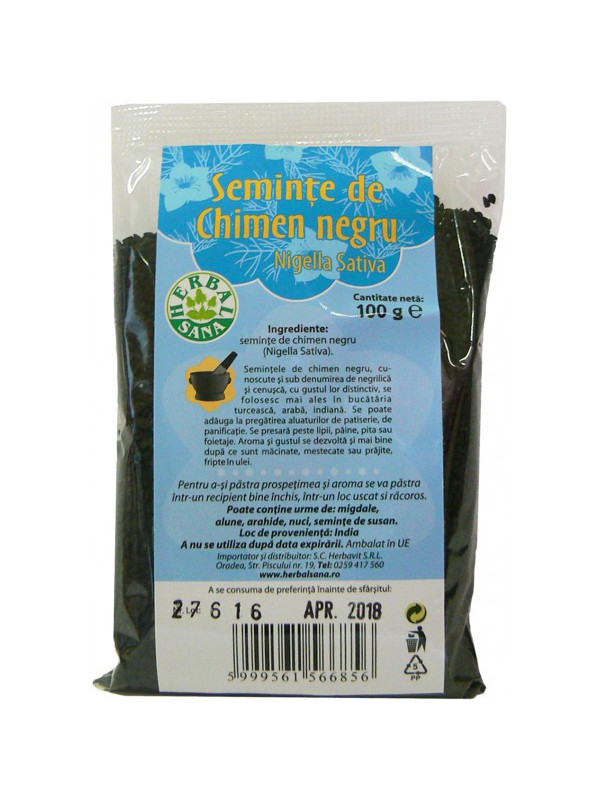 Seminte de chimen negru 100gr herbavit