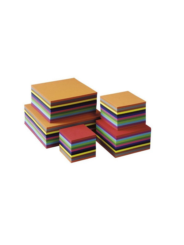 Set 480 coli pliabile colorate 16 x 16 cm - Heutink