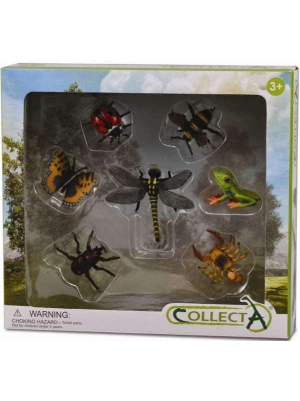 Set 7 figurine insecte Collecta