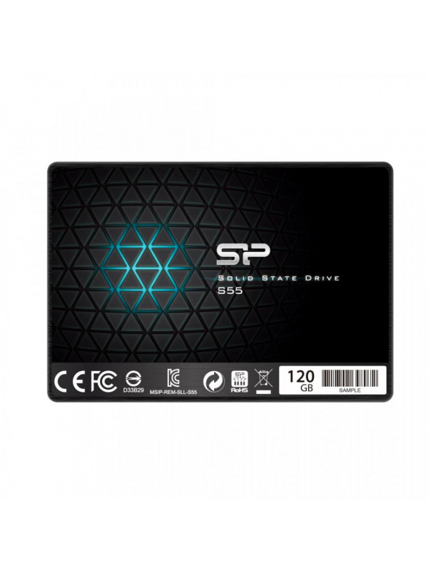 Solid State Drive (SSD) Silicon Power S55, 120GB, 2.5"ATA III