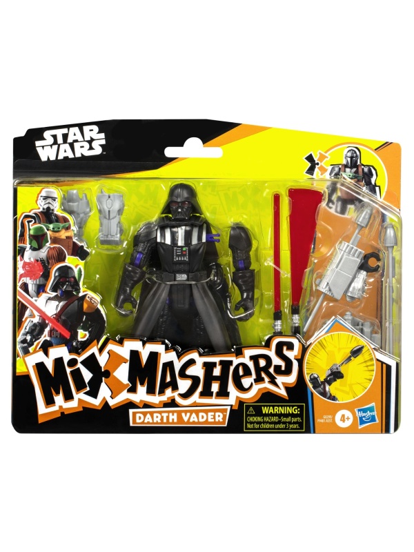 STAR WARS MIX MASHERS DELUXE SET FIGURINA DARTH VADER 12CM SI ACCESORII