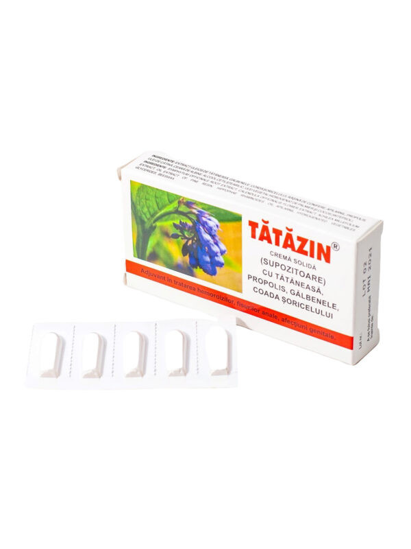 TATAZIN SUPOZITOARE 1,5GR*10 (BLS)