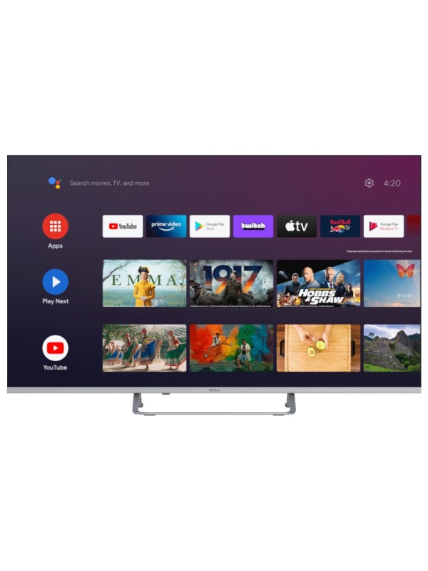 Televizor Android 11 TV DLED 50E635SUS, 127cm, UHDDVB-T2/C/S2, 350cd/m2, CI+, VESA 200x200mm