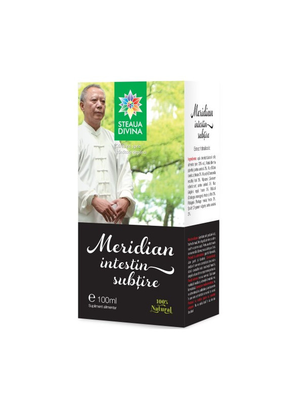 Tinctura meridian intestin subtire 100ml santo raphael