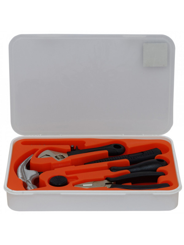 TRUSA scule SPACER contine 1 x ciocan, 1 x patent, 1 x surubelnita, 12 x capete surubelnita, 1 x cheie reglabila, 1 x protectie cauciuc ciocan, 1 x cutie transport si depozitare " SPT-HANDY-17"